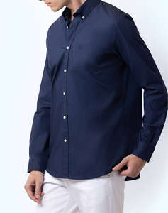 THE BOSTONIANS РИЗА POPLIN REGULAR FIT Plain POPLIN Button-down Regular Fit