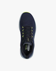 SKECHERS Engineered Mesh Lace-Up Lace Up Sneaker W/Air-Cooled Memory Foam