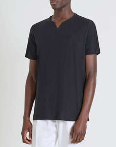 ANTONY MORATO MMKS02483FA100246 MIN OF 6 T-SHIRT REGULAR FIT IN SLUB COTTON FABRIC WITH EMBROIDERY LOGO ON FRONT МЪЖКА ТЕНИСКА