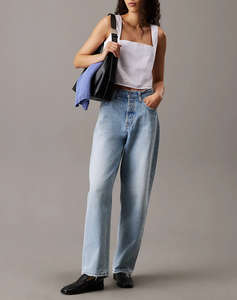 CALVIN KLEIN SOFT LINEN TOP