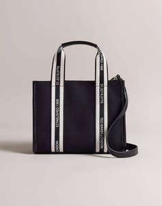 TED BAKER GEORJEA Branded Webbing Canvas Small Tote (Размери: 11 x 21 x 25см.)