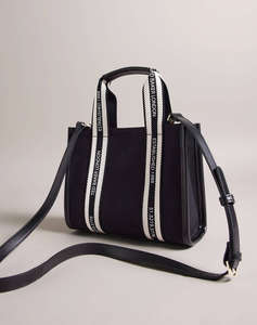 TED BAKER GEORJEA Branded Webbing Canvas Small Tote (Размери: 11 x 21 x 25см.)