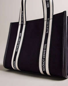 TED BAKER GEORJEA Branded Webbing Canvas Small Tote (Размери: 11 x 21 x 25см.)