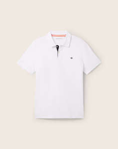 TOM TAILOR BASIC POLO WITH CONTRAST МЪЖКА ТЕНИСКА