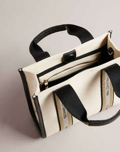TED BAKER GEORJEA Branded Webbing Canvas Small Tote (Размери: 11 x 21 x 25см.)
