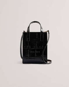 TED BAKER GATOCON Croc Effect Mini Icon Bag (Размери: 14 x 18см.)