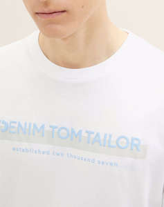TOM TAILOR PRINTED T-SHIRT МЪЖКА ТЕНИСКА