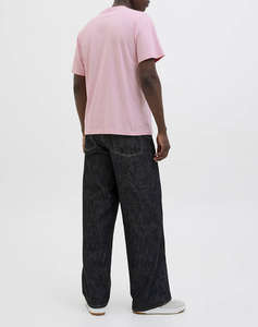 JACK&JONES JORFREDERIKSBERG BOX SCRIPT TEE SS CN LN