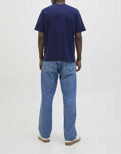 JACK&JONES JORFREDERIKSBERG BOX SCRIPT TEE SS CN LN