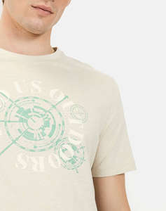 CAMEL T-SHIRT K.M. Print