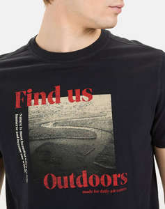 CAMEL T-SHIRT K.M. Print