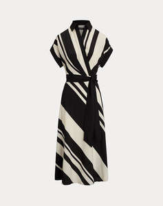 LAUREN RALPH LAUREN FRATILLIO-SHORT SLEEVE-DAY DRESS