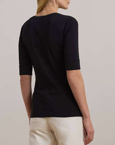 LAUREN RALPH LAUREN V JUDY-ELBOW SLEEVE-KNIT