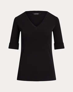 LAUREN RALPH LAUREN V JUDY-ELBOW SLEEVE-KNIT