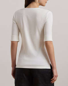 LAUREN RALPH LAUREN V JUDY-ELBOW SLEEVE-KNIT