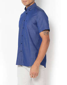 THE BOSTONIANS РИЗА FIL A FIL REGULAR FIT Plain FIL A FIL Button-down Regular Fit
