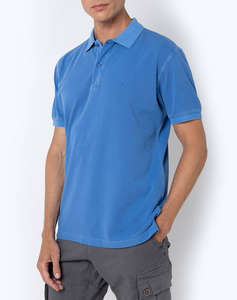 THE BOSTONIANS BLOUSE POLO PIQUE DELAVE REGULAR FIT