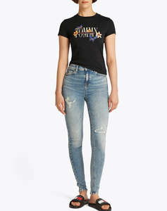 TOMMY JEANS TJW SLIM TJ BUTTERFLY TEE