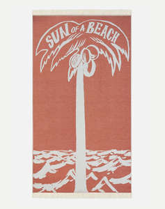 SUN OF A BEACH Feather Beach Towel (Размери: 95 x 160см.)