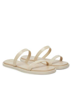 CALVIN KLEIN DOUBLE BAR SLIDE - JELLY
