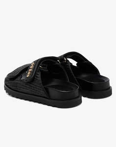 GUESS FADELIZE - SLIDE PRINTED FABRIC ДАМСКИ ОБУВКИ