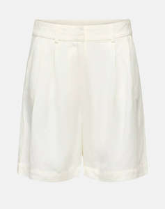 ONLY ONLWINDY LIFE HW LINEN BL SHORTS TLR
