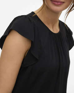 VERO MODA VMBELLA SS LACE TOP WVN GA NOOS