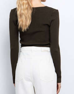 TOI&MOI KNITTED BLOUSE