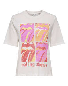 ONLY ONLROLLING STONES LIFE S/S TOP BOX JRS