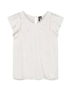 VERO MODA VMBELLA SS LACE TOP WVN GA NOOS