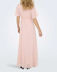 ONLY ONLSTAR LIFE S/S MIA MAXI DRESS WVN