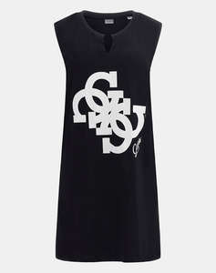 GUESS 4G SL OVER TEE - ECO FLUID VISCOSE MID WGT 210 ТЕНИСКА ДАМСКА