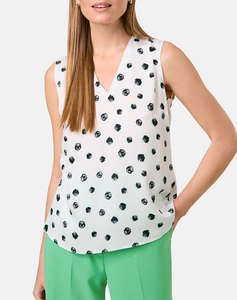 TAIFUN blouse WITHOUT SLEEV