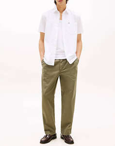 TOMMY HILFIGER SEERSUCKER SOLID SS RF SHIRT