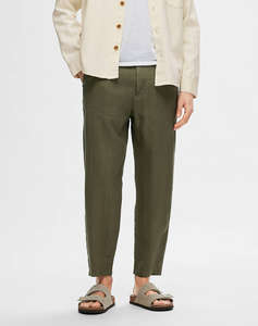 SELECTED SLH180 RELAXED CROPPED MAGNUS SUN PANT