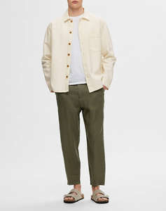 SELECTED SLH180 RELAXED CROPPED MAGNUS SUN PANT