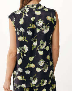 MEXX Sleeveless pear print blouse