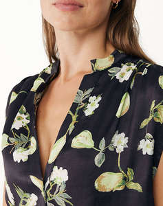 MEXX Sleeveless pear print blouse