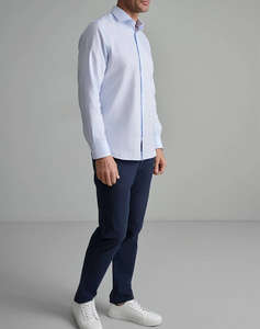 NAVY&GREEN РИЗА FIT LINE
