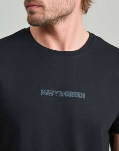 NAVY&GREEN ТЕНИСКА