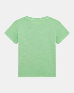GUESS GARMENT DYE SS T-SHI - MID ORGANIC SLUB JERSEY 160 ДЕТСКА ТЕНИСКА BOY