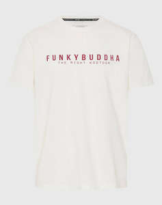 FUNKY BUDHA Мъжка тениска с къс ръкав и щампа