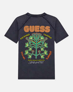 GUESS OVERSIZE SS T-SHIRT - MID ORGANIC COTTON 160 ДЕТСКА ТЕНИСКА BOY