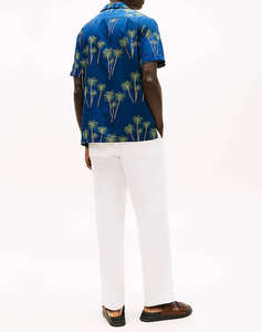 TOMMY HILFIGER LIGHTWEIGHT PALM SS RF SHIRT
