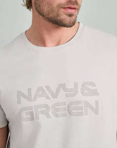 NAVY&GREEN ТЕНИСКА