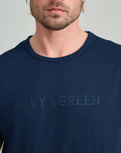 NAVY&GREEN ТЕНИСКА