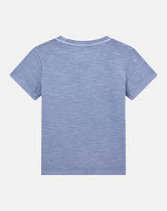 GUESS GARMENT DYE SS T-SHI - MID ORGANIC SLUB JERSEY 160 ДЕТСКА ТЕНИСКА BOY