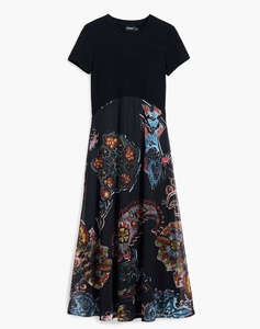 DESIGUAL D2 VEST_PAISLEY MESH_LACROIX ДАМСКА РОКЛЯ