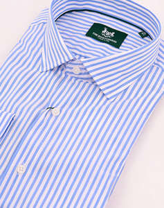 THE BOSTONIANS РИЗА ACORN ПОПЛИН CUSTOM FIT Stripe POPLIN Semi-rex Custom FIT