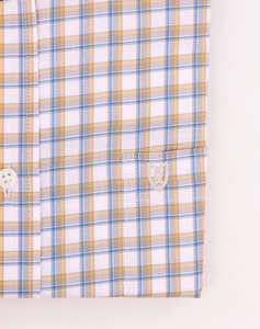 THE BOSTONIANS РИЗА MAVERICK OXFORD REGULAR FIT MedCheck OXFORD Button-down Regular fit